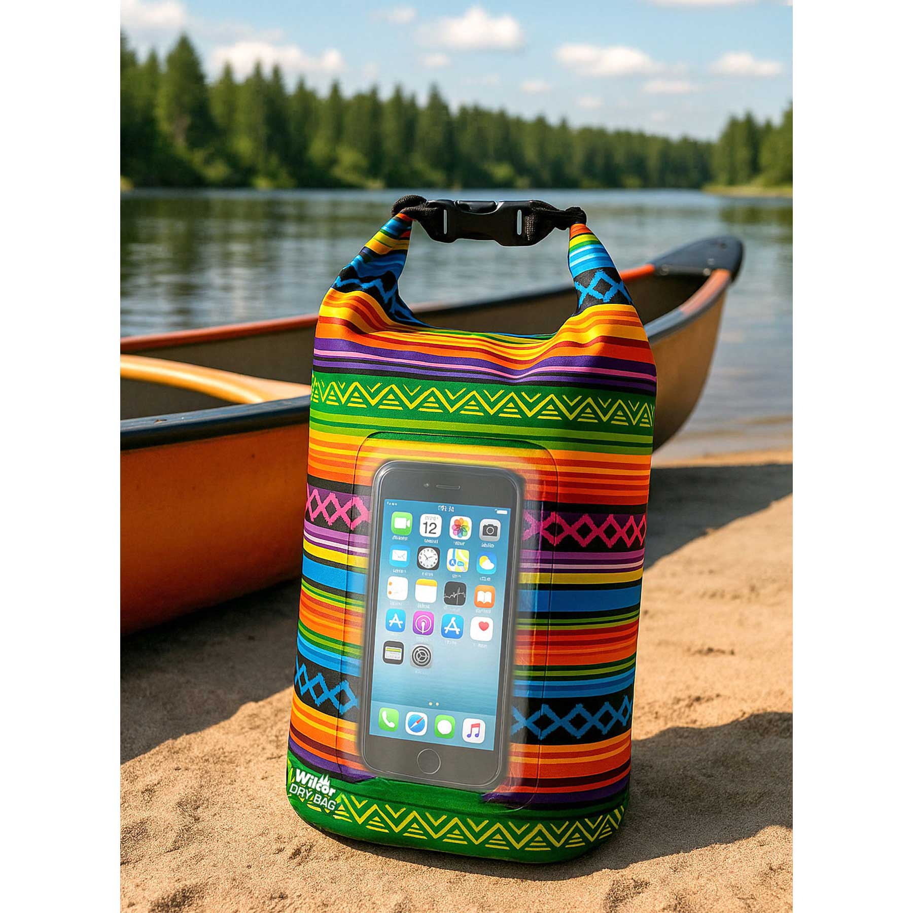 BAJA DRYBAG 10 LITER W/PHONE POUCH