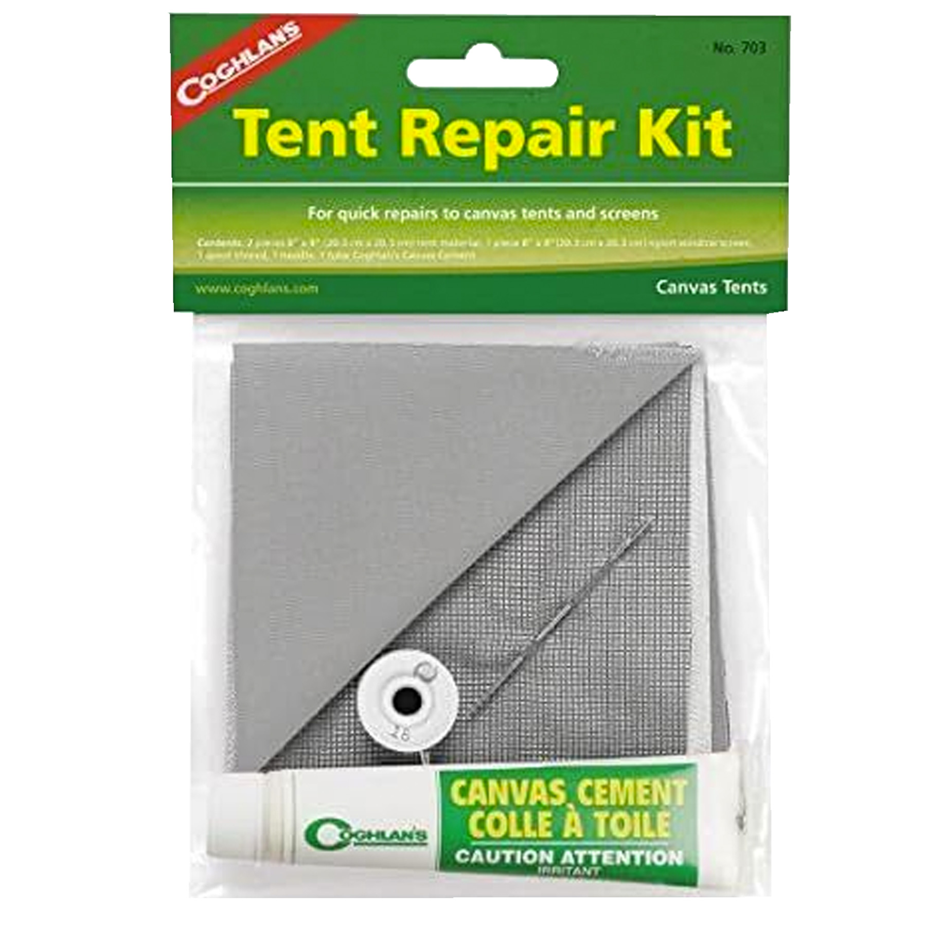 Coghlan's 703 Tent Repair Kit, Gray, 8
