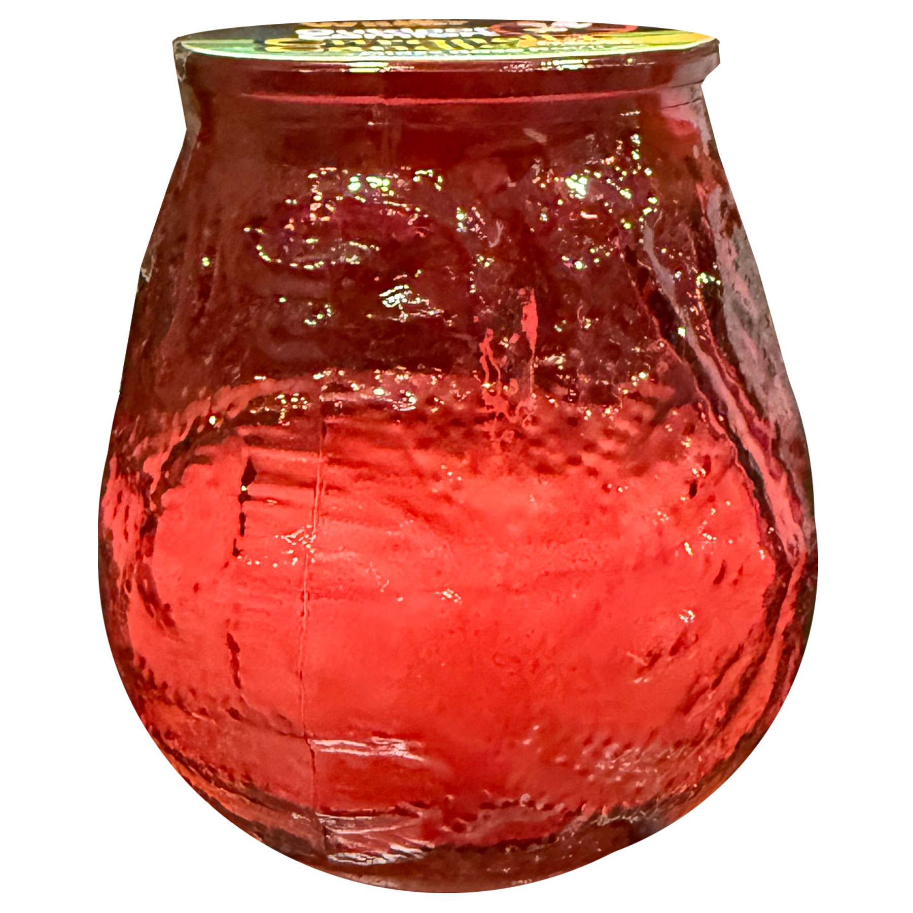 CITRO CNDL GLASS ROSE BOWL 12/CS