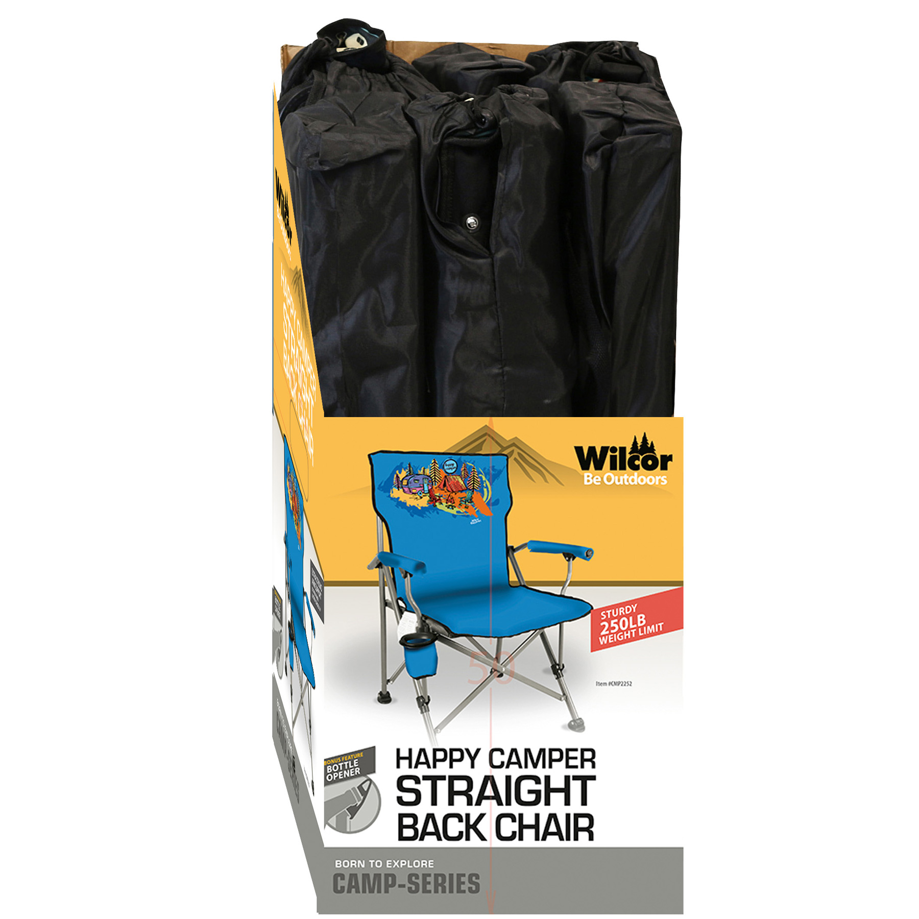 IMPRINTED Backpack Fishing Chair with Cup and Rod Holder - Custom Chair  Designer