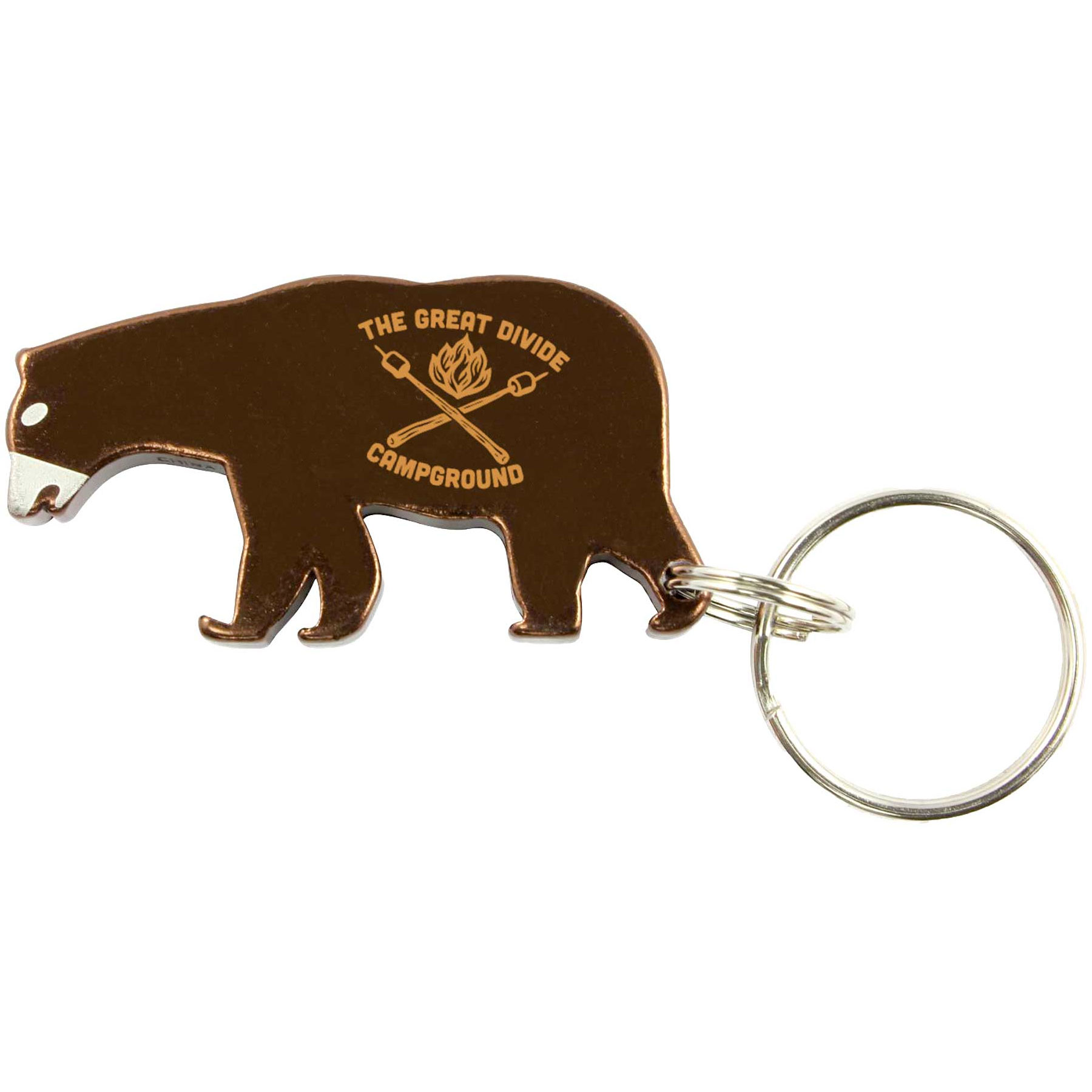 BEAR KEYCHAIN BOTTLE OPENER