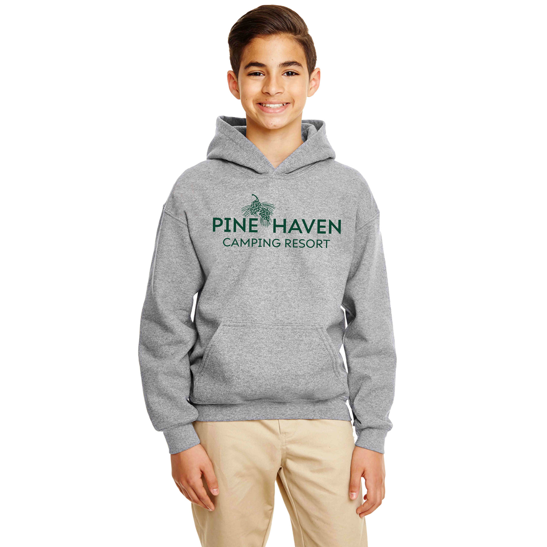 CUSTOM YOUTH HOODED SWEATSHIRT