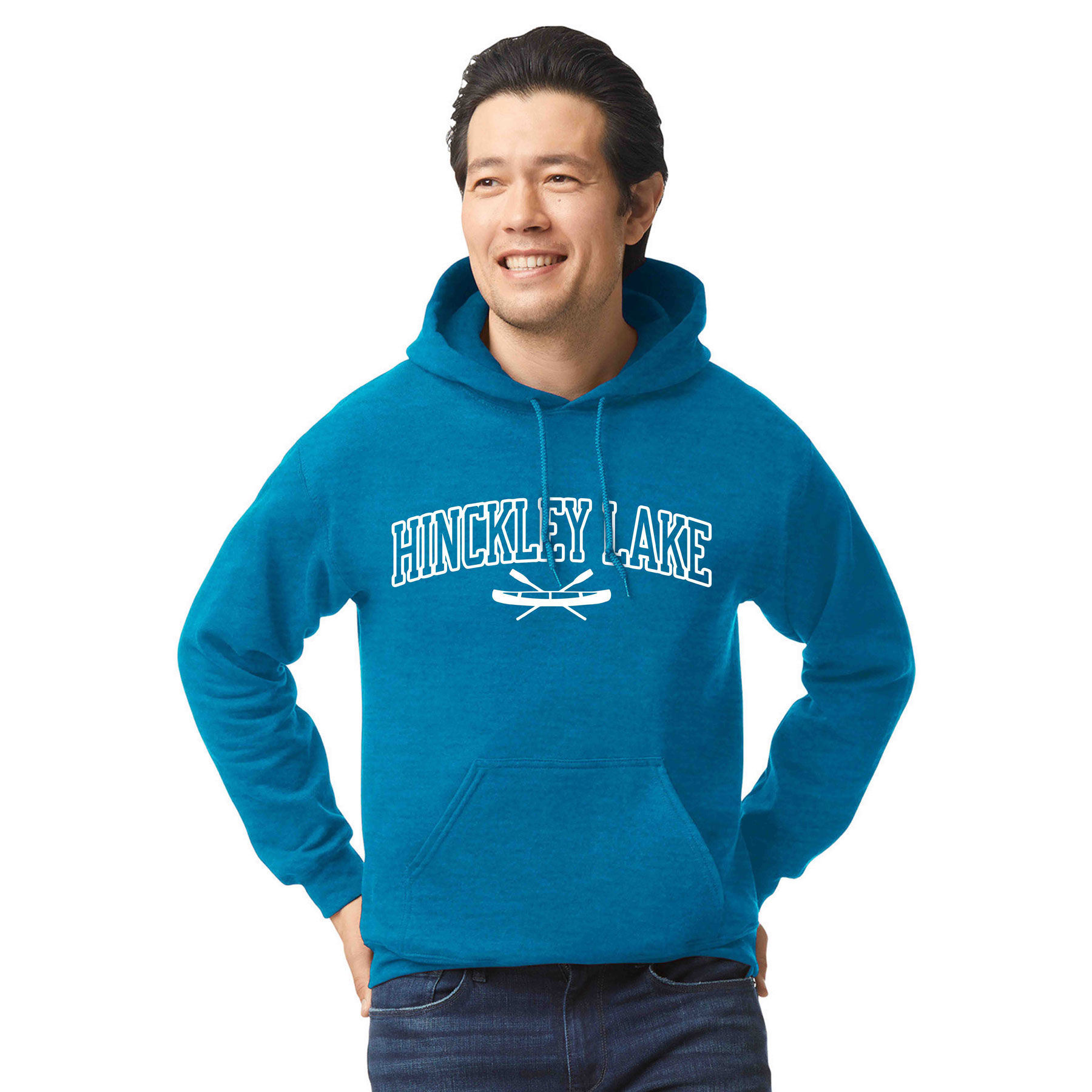 CUSTOM ADULT HOODED SWEATSHIRT