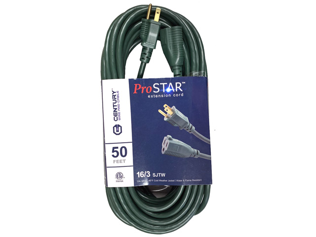 16/3 50' EXTENSION CORD