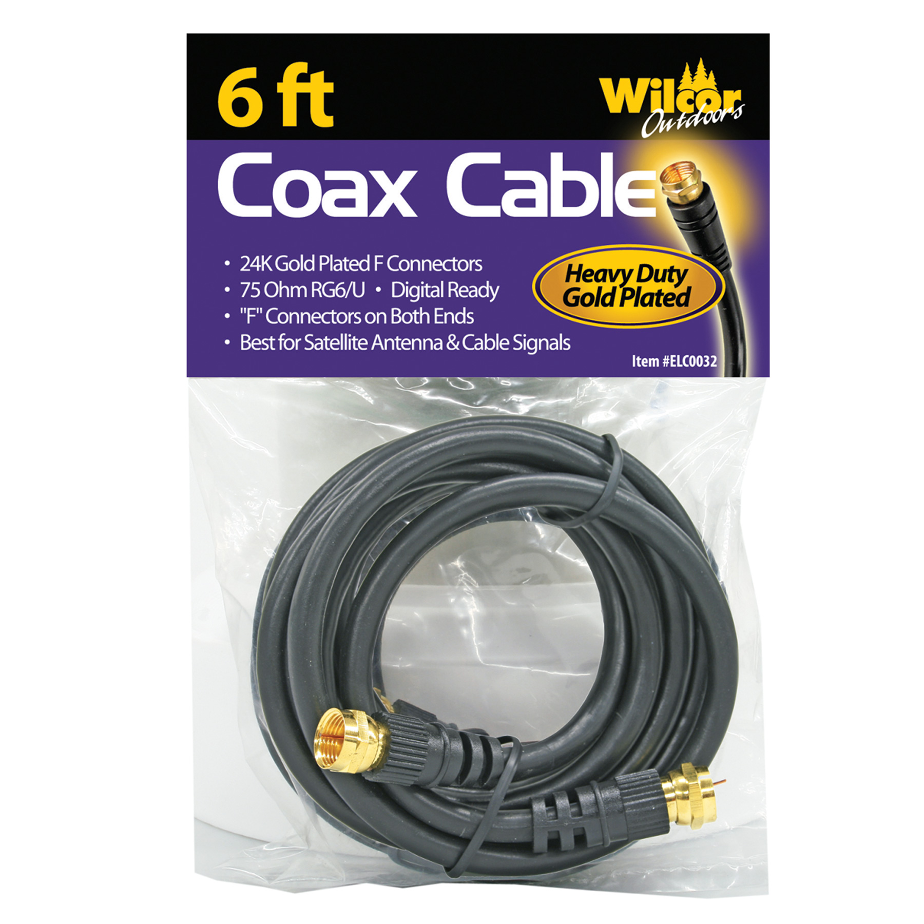 COAX CABLE 6'