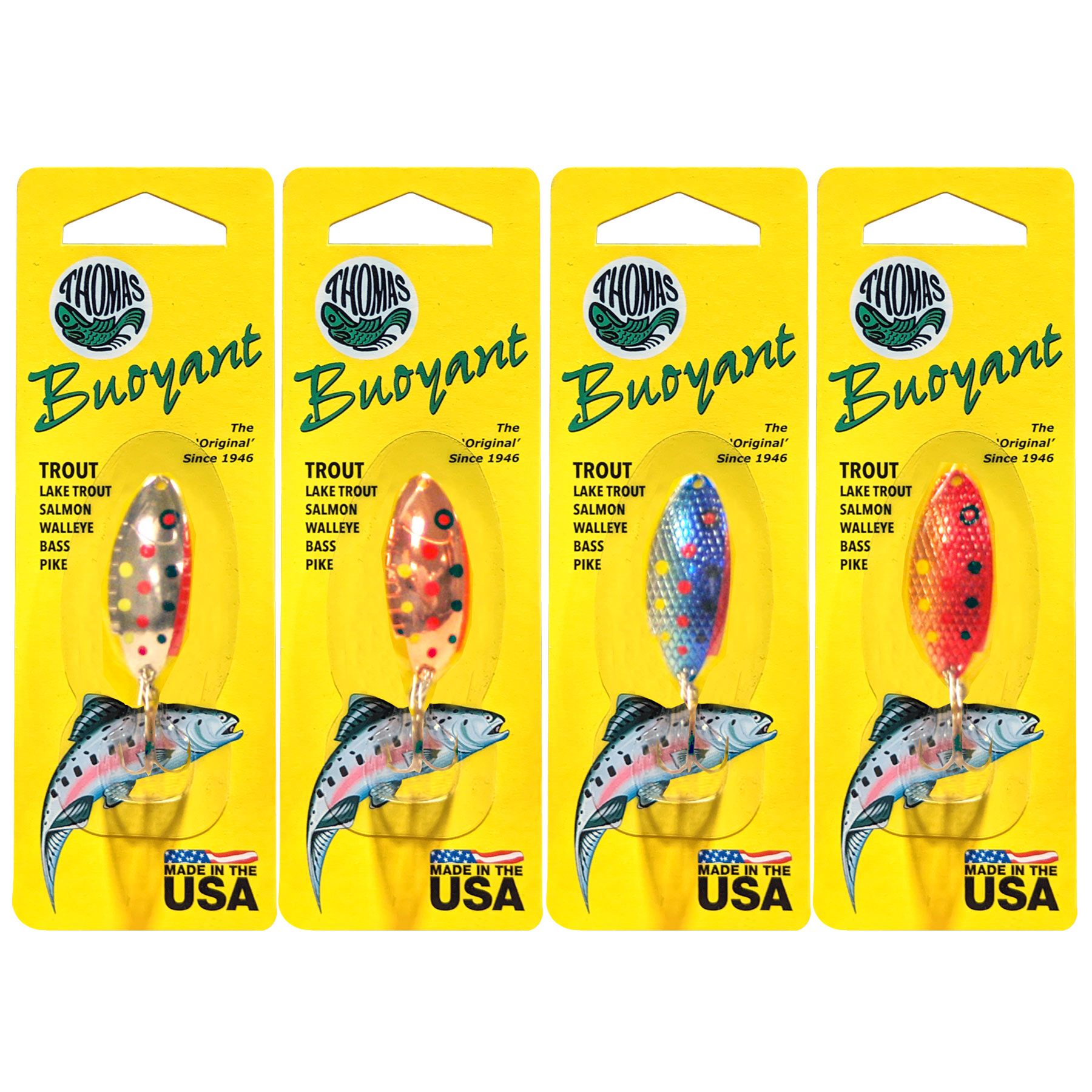 THOMAS BUOYANT 1/6OZ LURE ASST