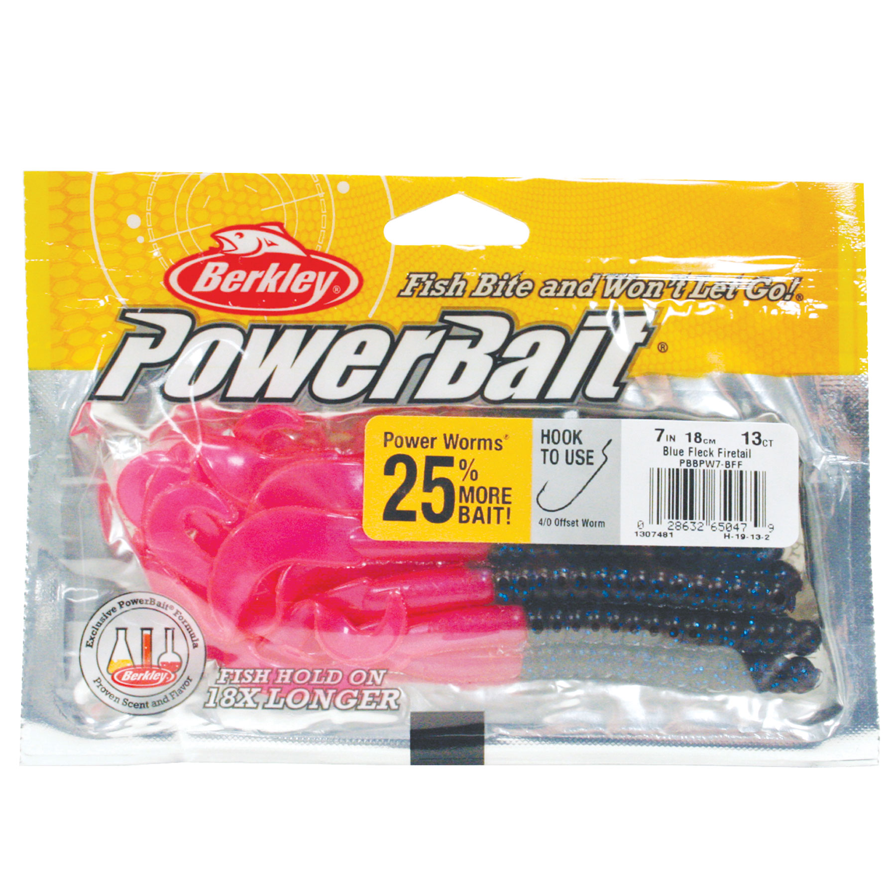 Berkley - PowerBait Power Worm 7 Black