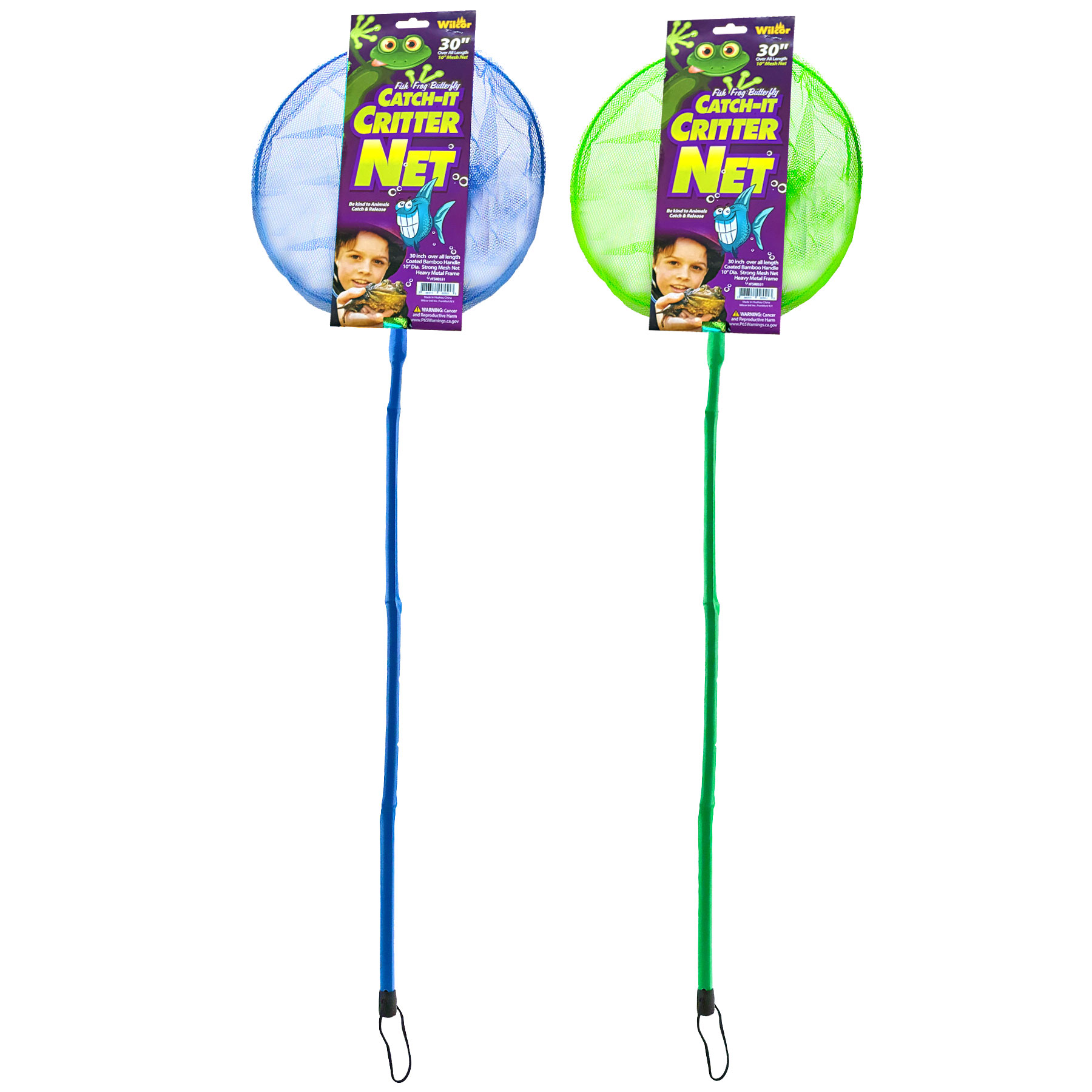 {L} CATCH IT CRITTER NET BAMBOO 30