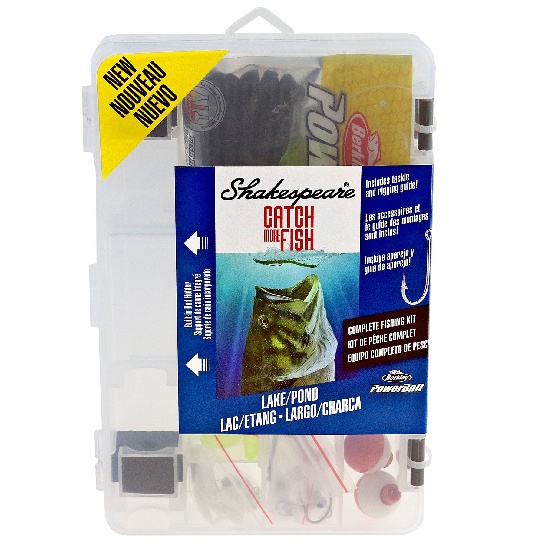 Shakespeare Catch More Fish Complete Lake/Pond Kit