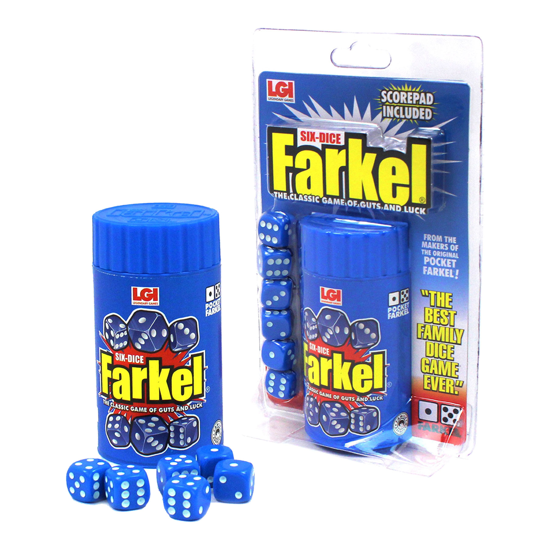 FARKEL DICE TUBE GUTS & LUCK