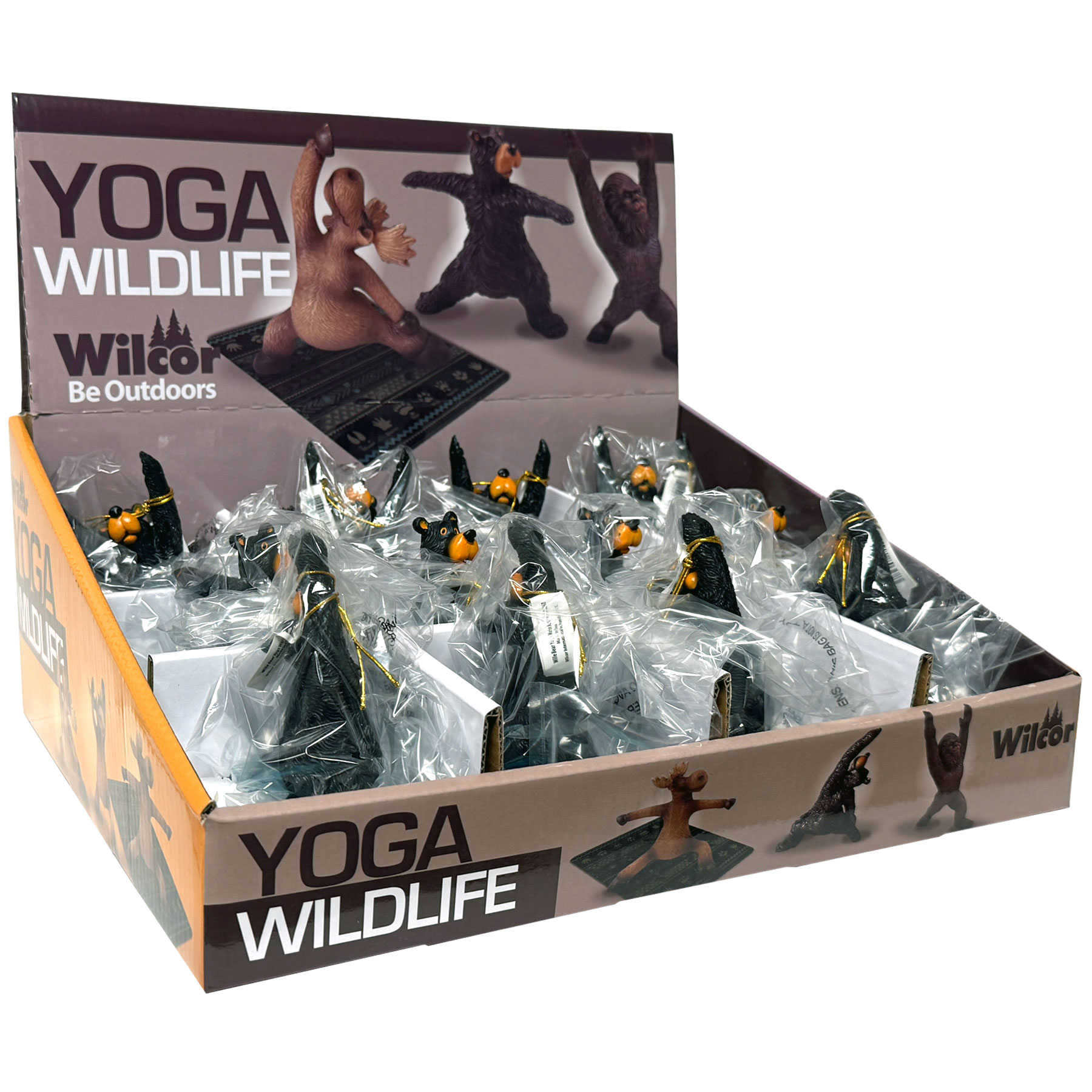 WILLE BEAR YOGA WARRIOR  ASST 12/DSP