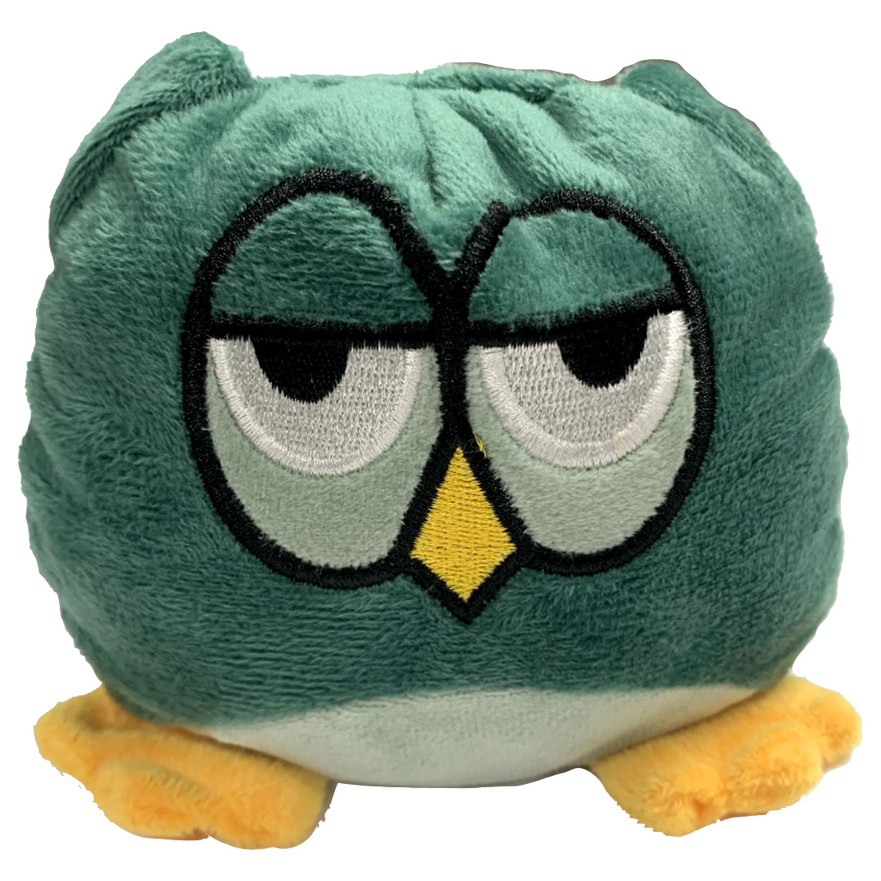 Green owl plush