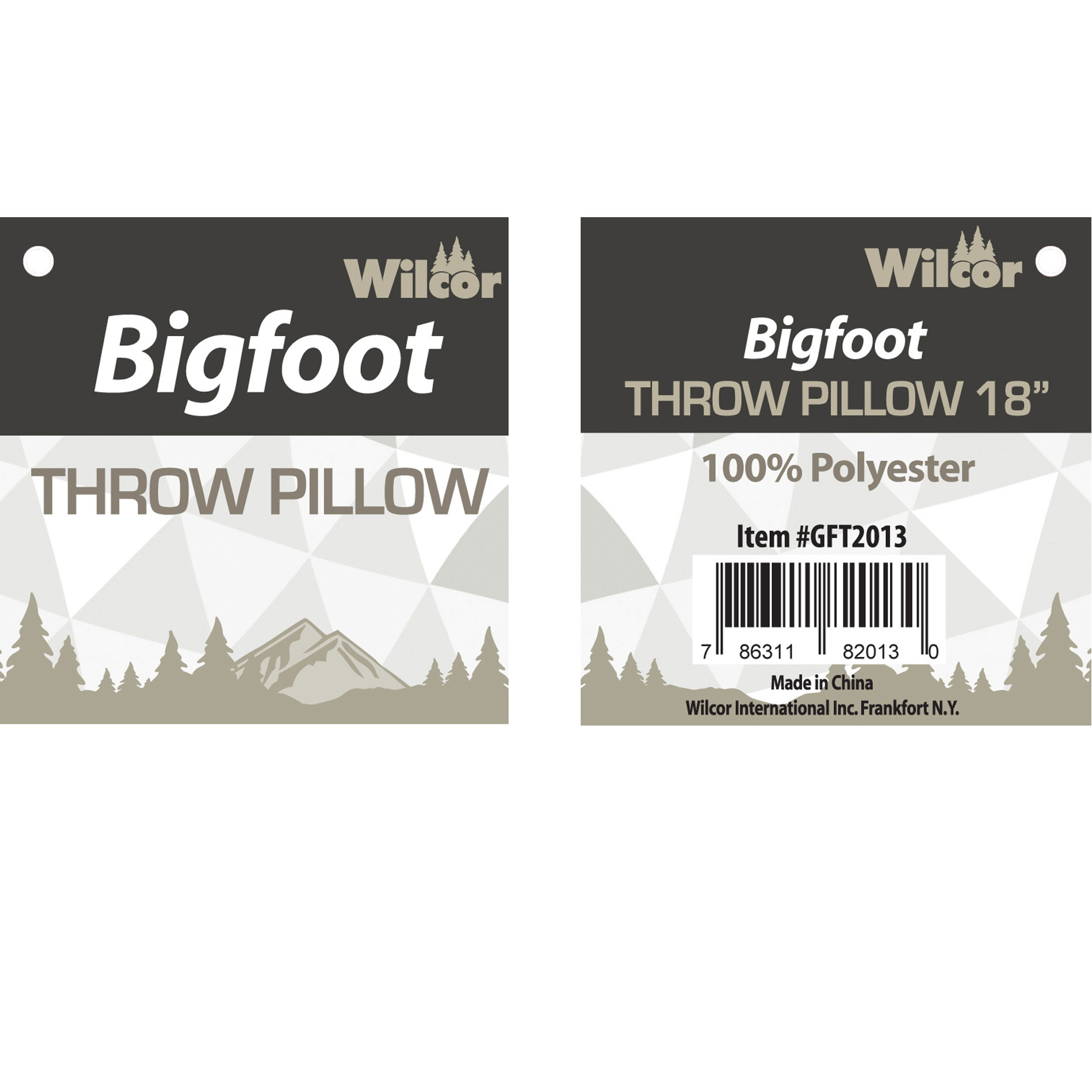 Plush Bigfoot Hairy Pillow