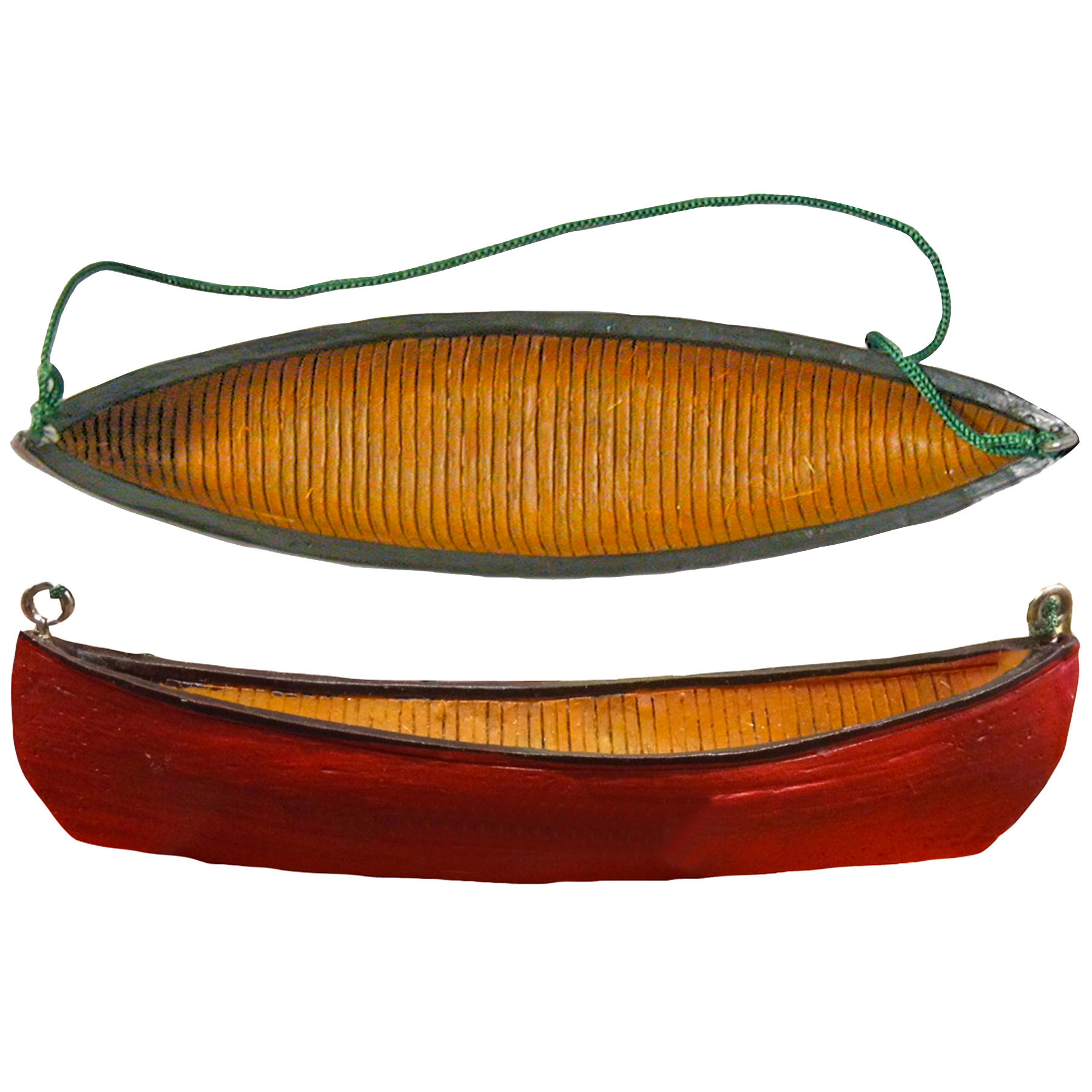 ORNAMENT RED CANOE 4