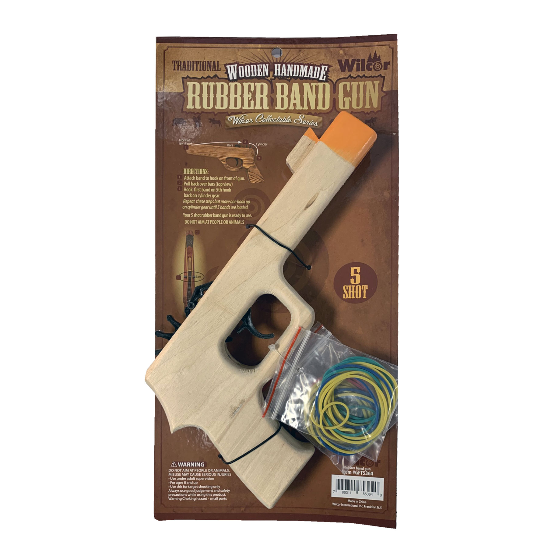 WOODEN RUBBER BAND SHOOTER