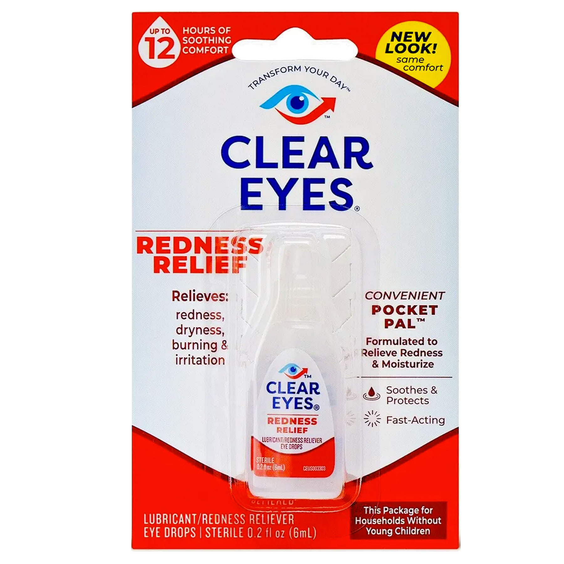 CLEAR EYES 1 CT CARDED