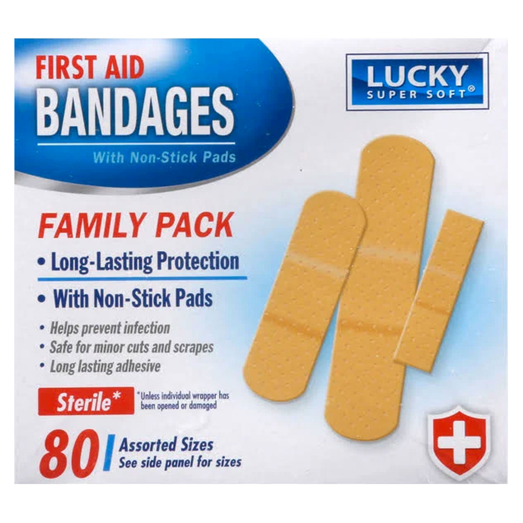 BANDAGES 80CT FAMILY PACK