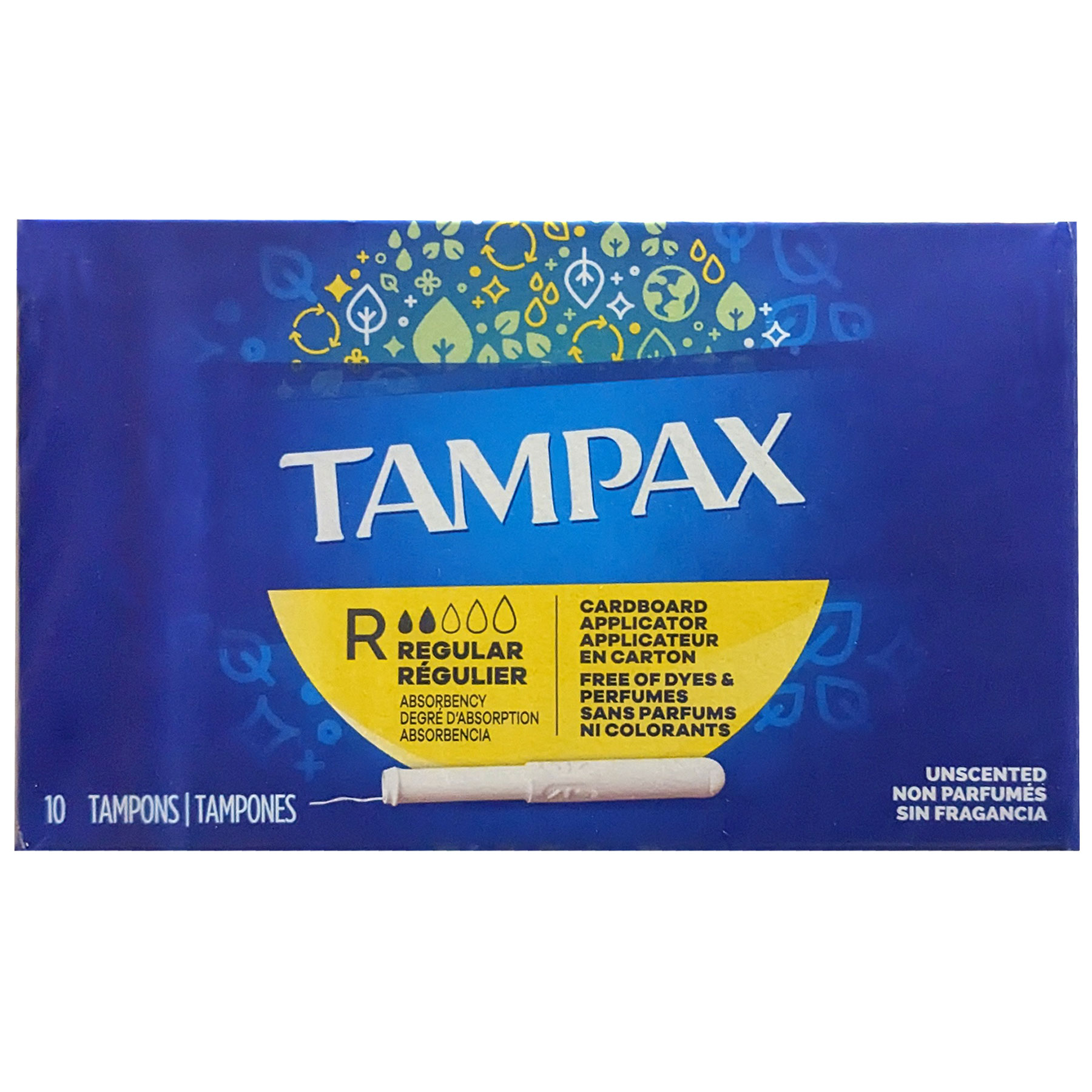 TAMPAX REG 10 CT