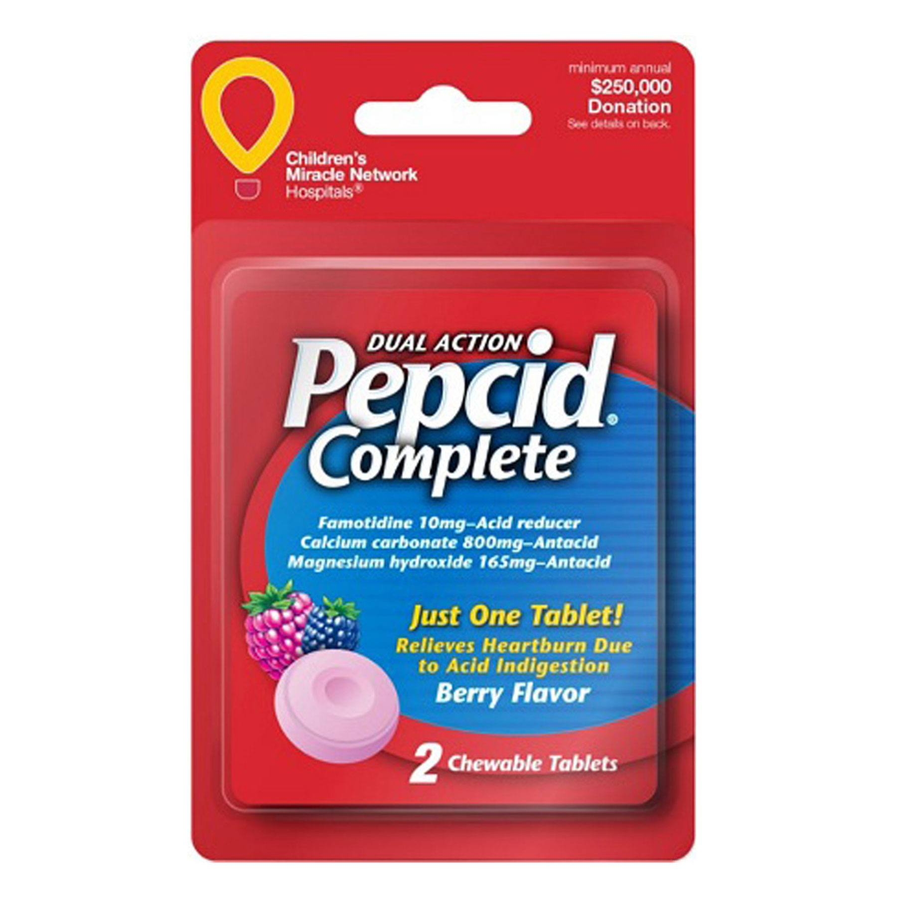 PEPCID COMPLETE 2 DOSE 6/BL