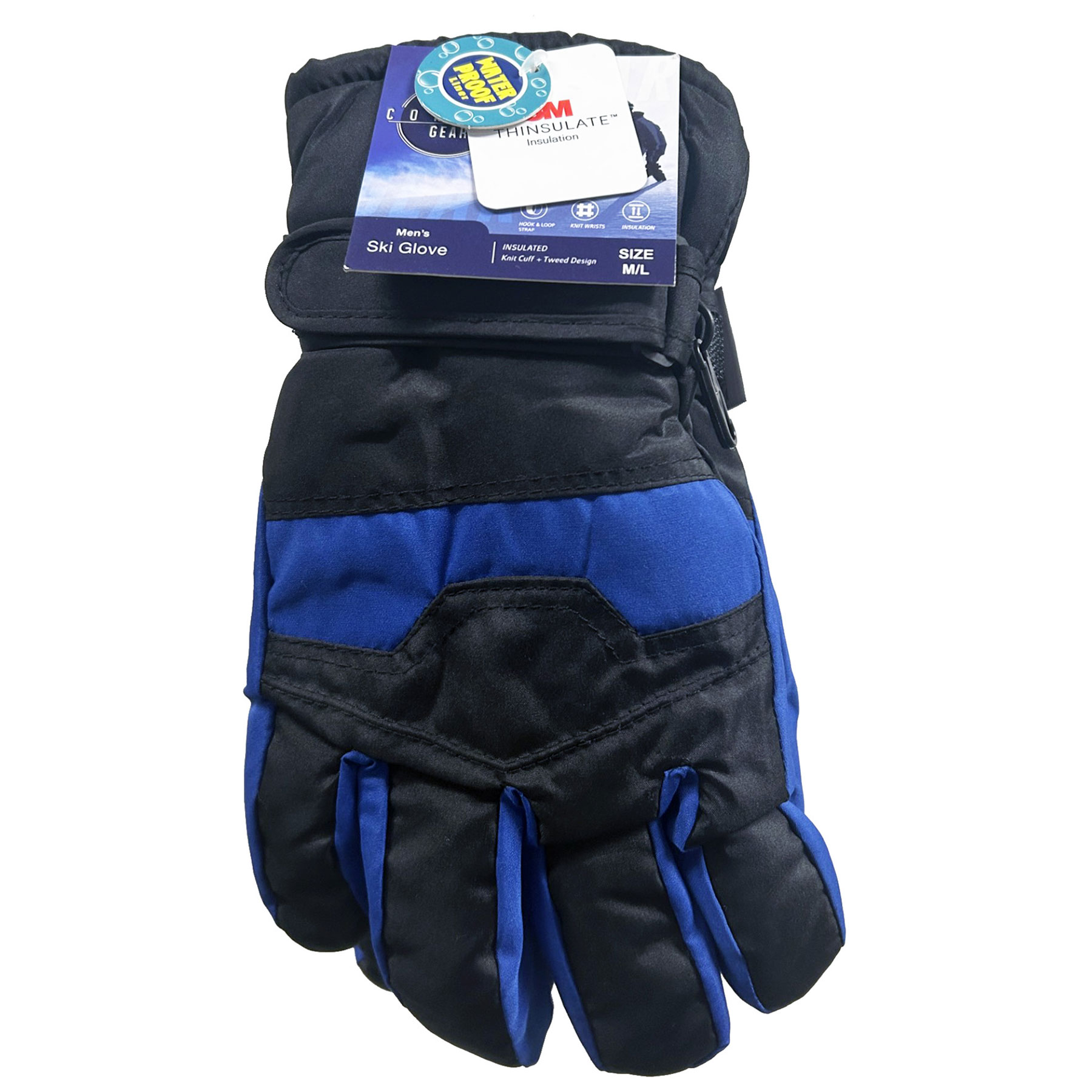 {L} SKI GLOVES MENS THINSULATE