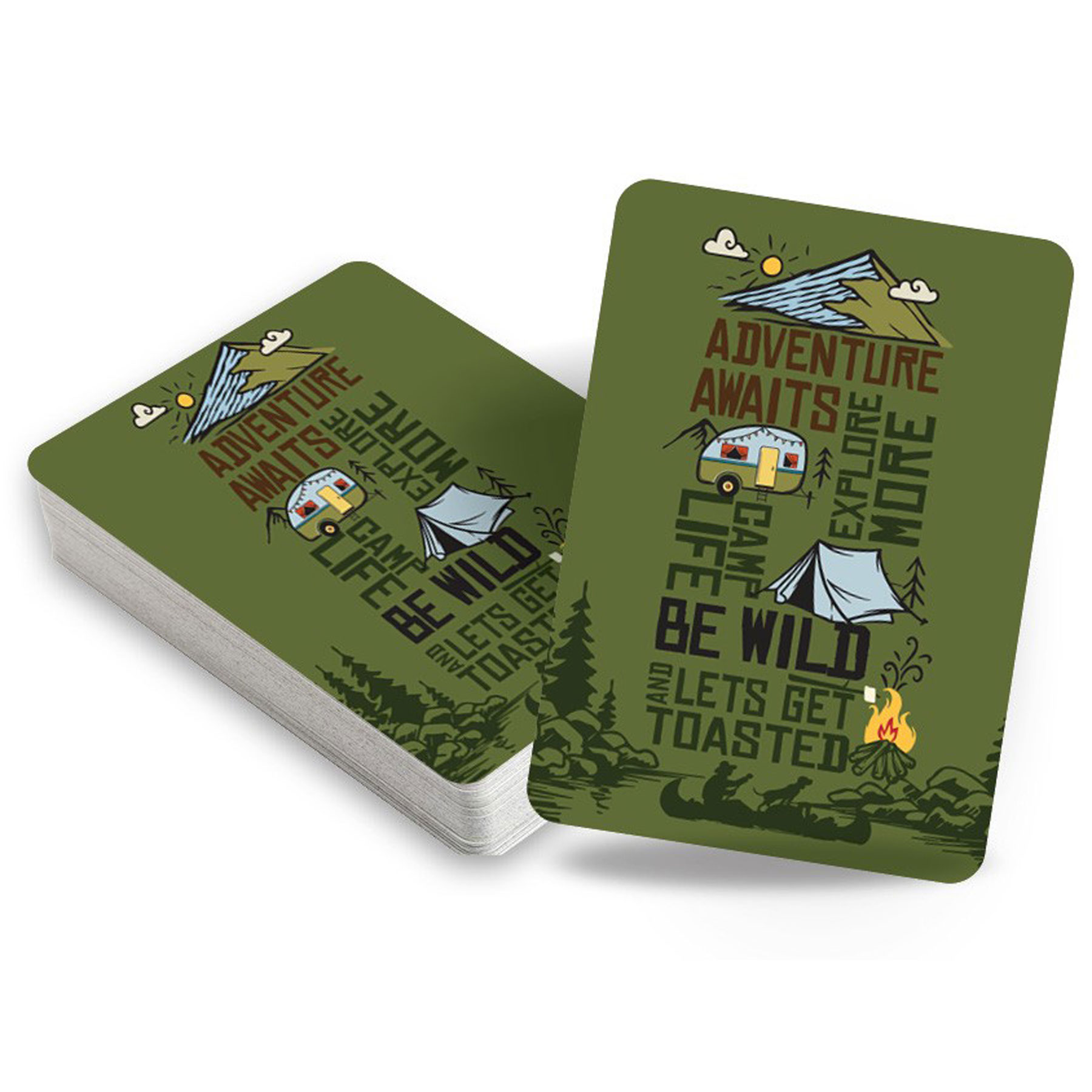 ADVENTURE AWAITS PLAYING CARDS