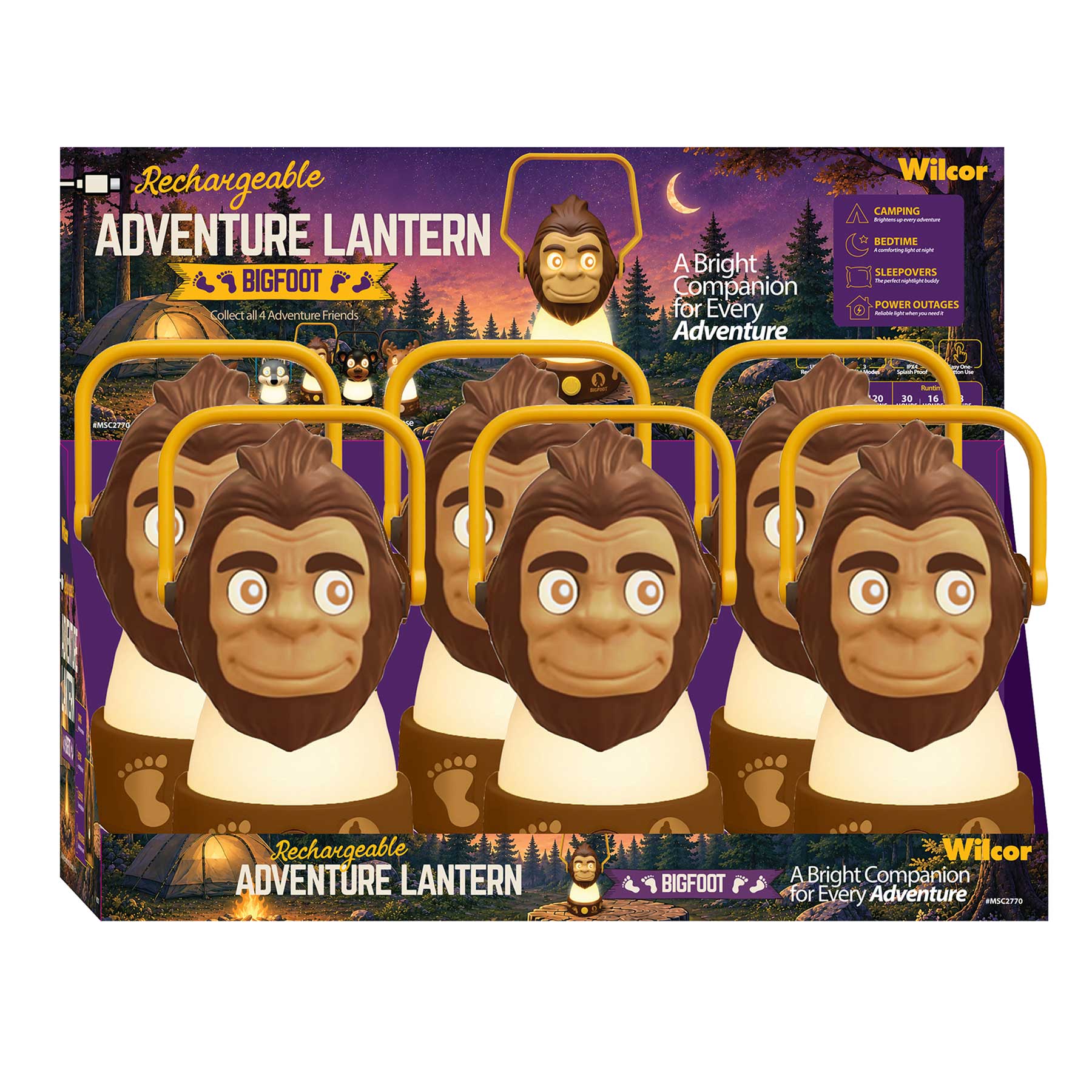 BIGFOOT CAMP LANTERN RECHARGE 6/DS