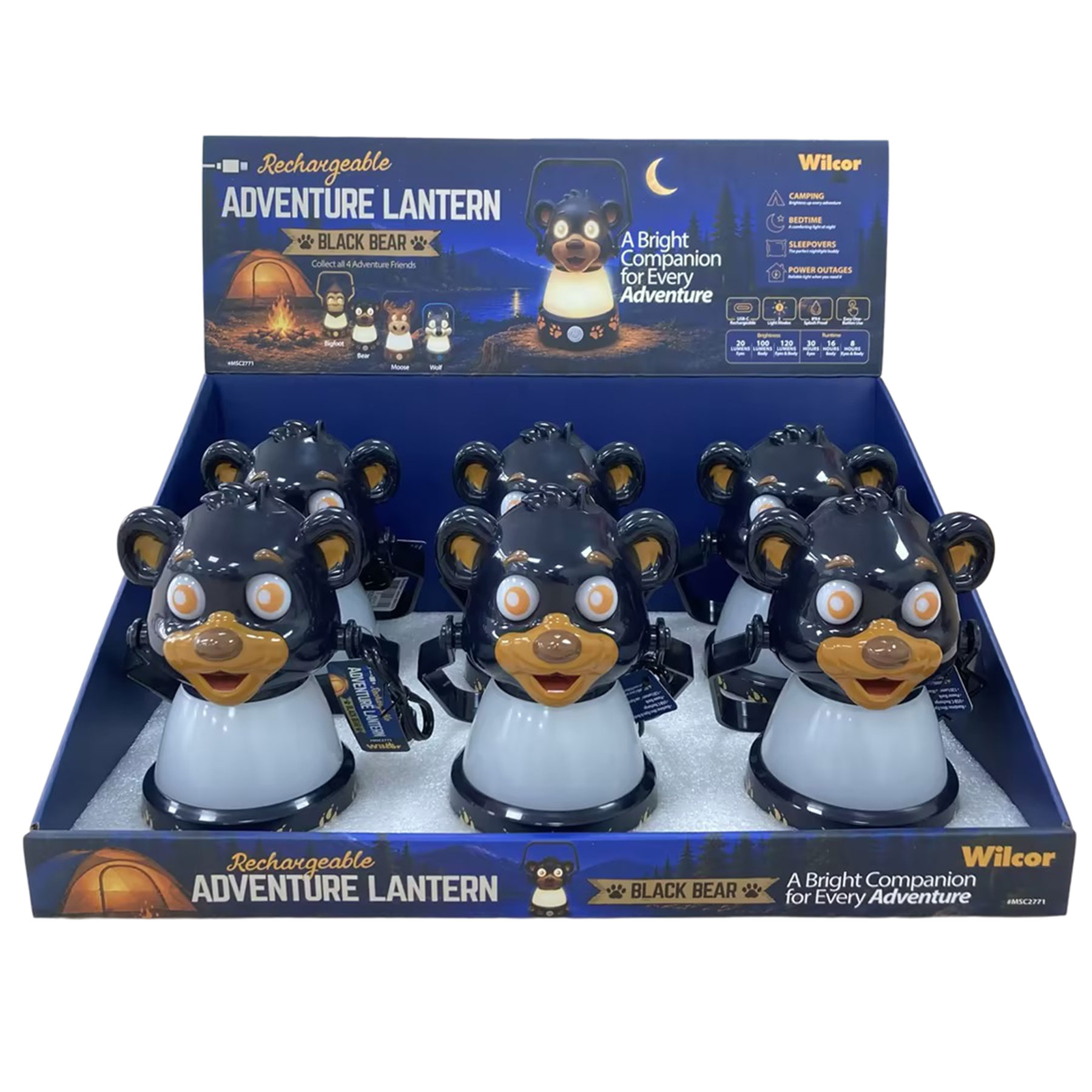 BLACK BEAR CAMP LANTERN RECHARGE 6/DS