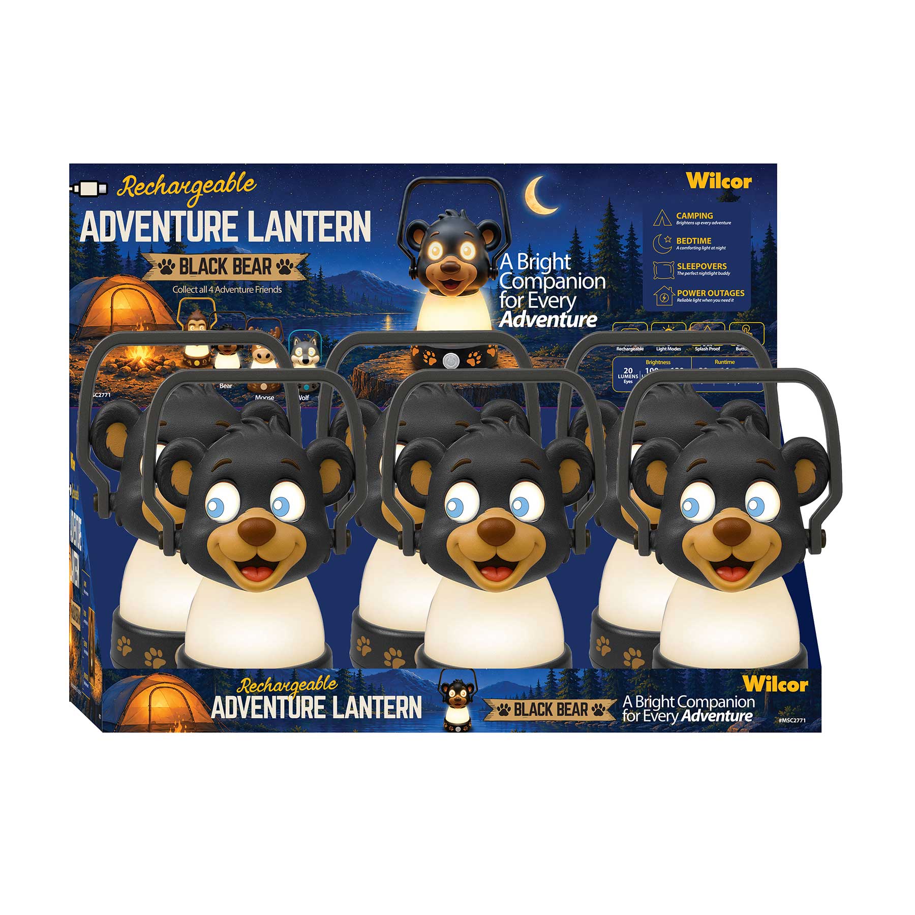 BLACK BEAR CAMP LANTERN RECHARGE 6/DS