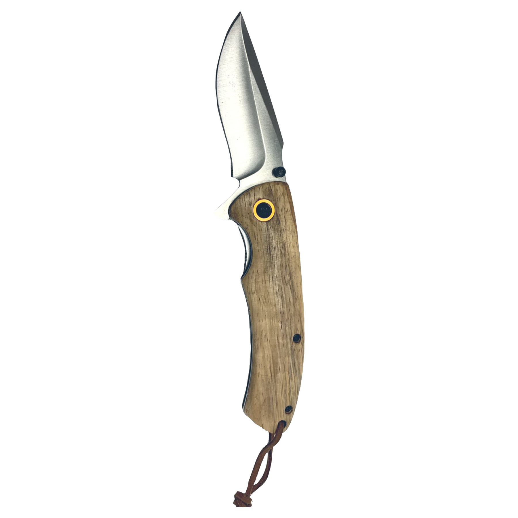 KNIFE FULL WOOD HANDLE 4.5