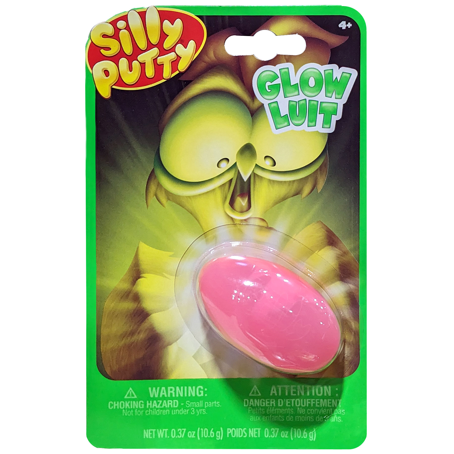 SILLY PUTTY GLOW IN THE DARK ASST.