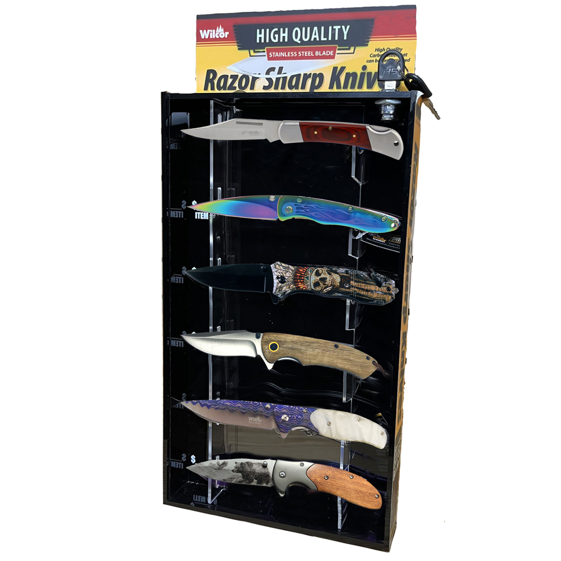 KNIFE PROMO W/DISPLAY HOLDS 6 KNIVES