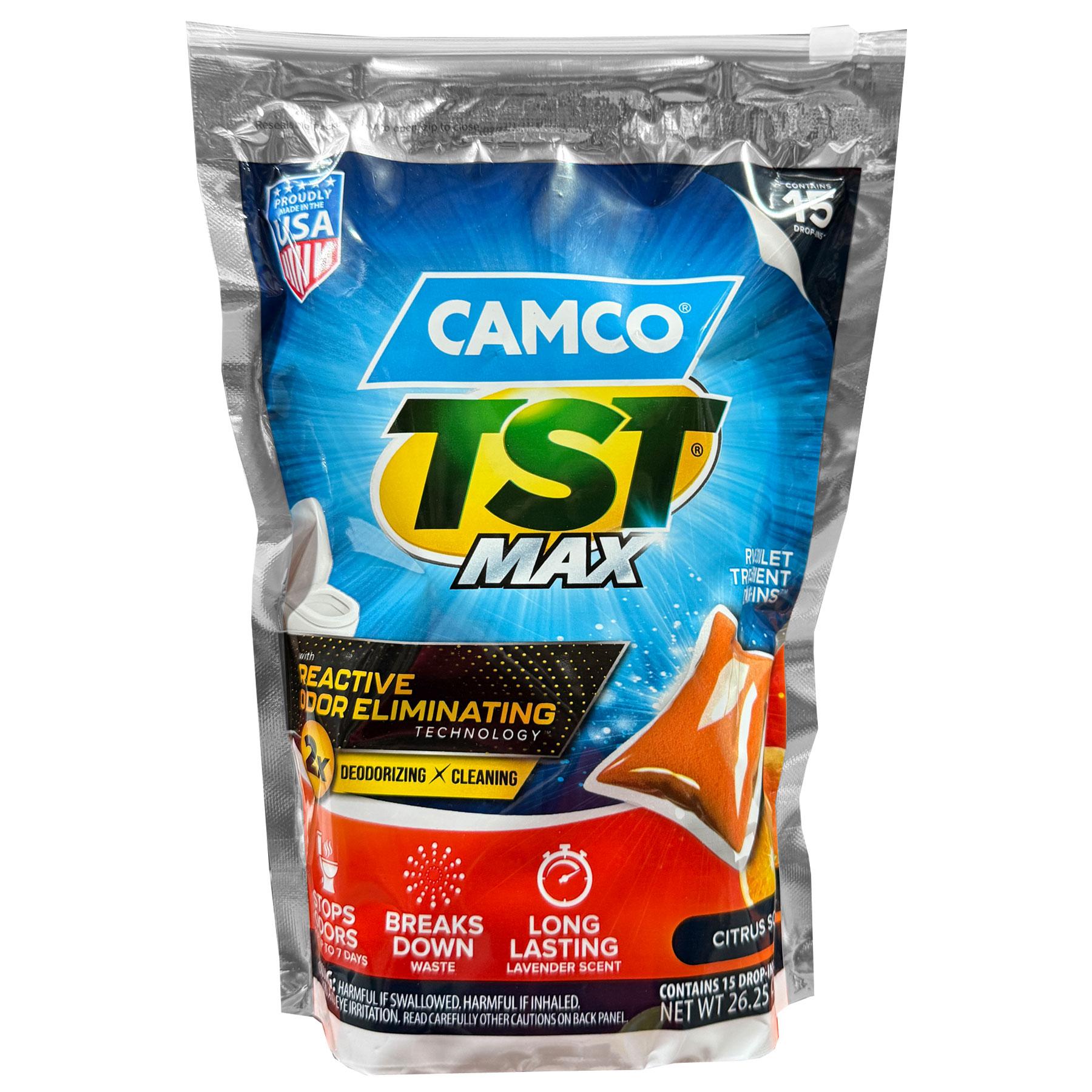 TST ORANGE DROP INS 15PC