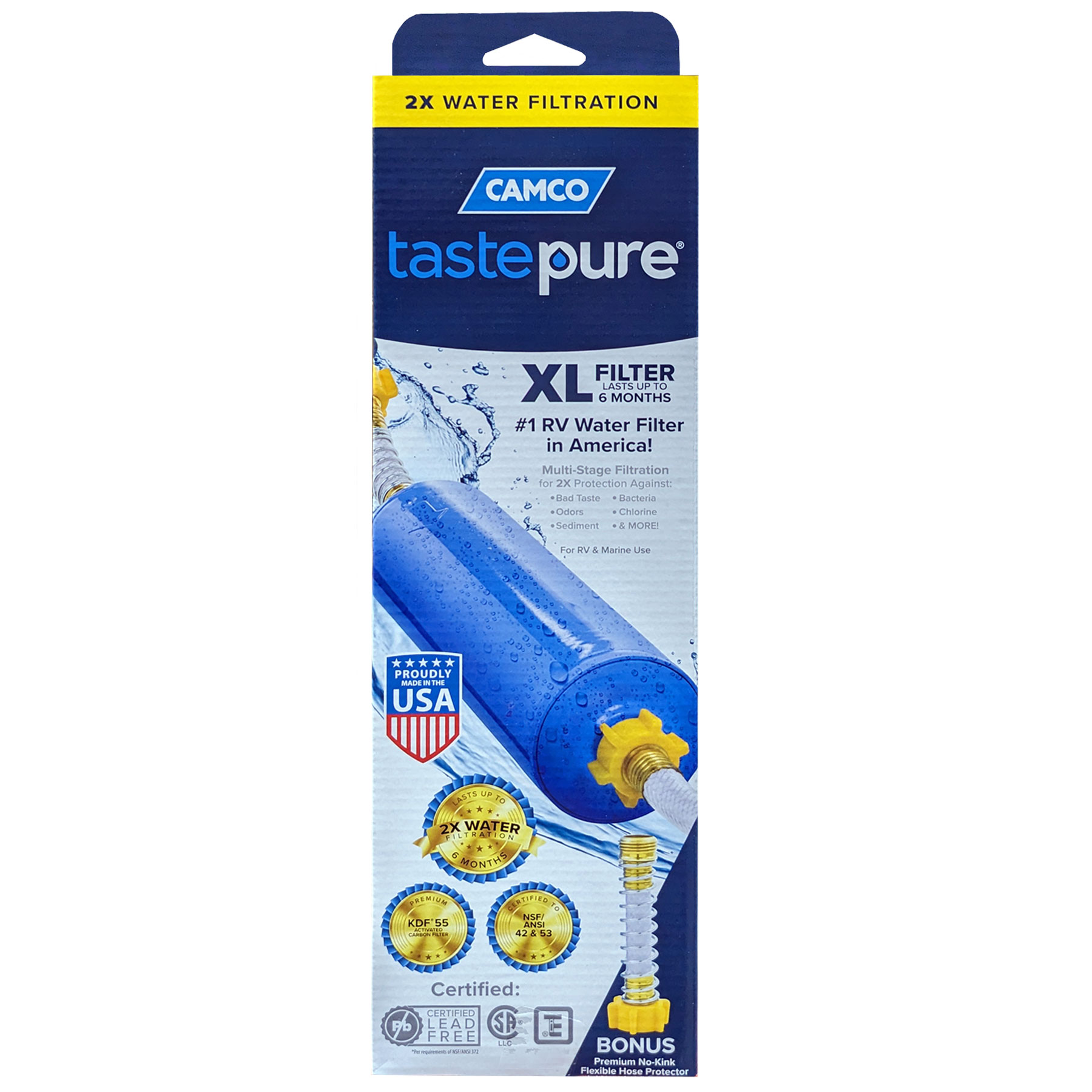 TASTEPURE XL WATER FILTER W/ HOSE