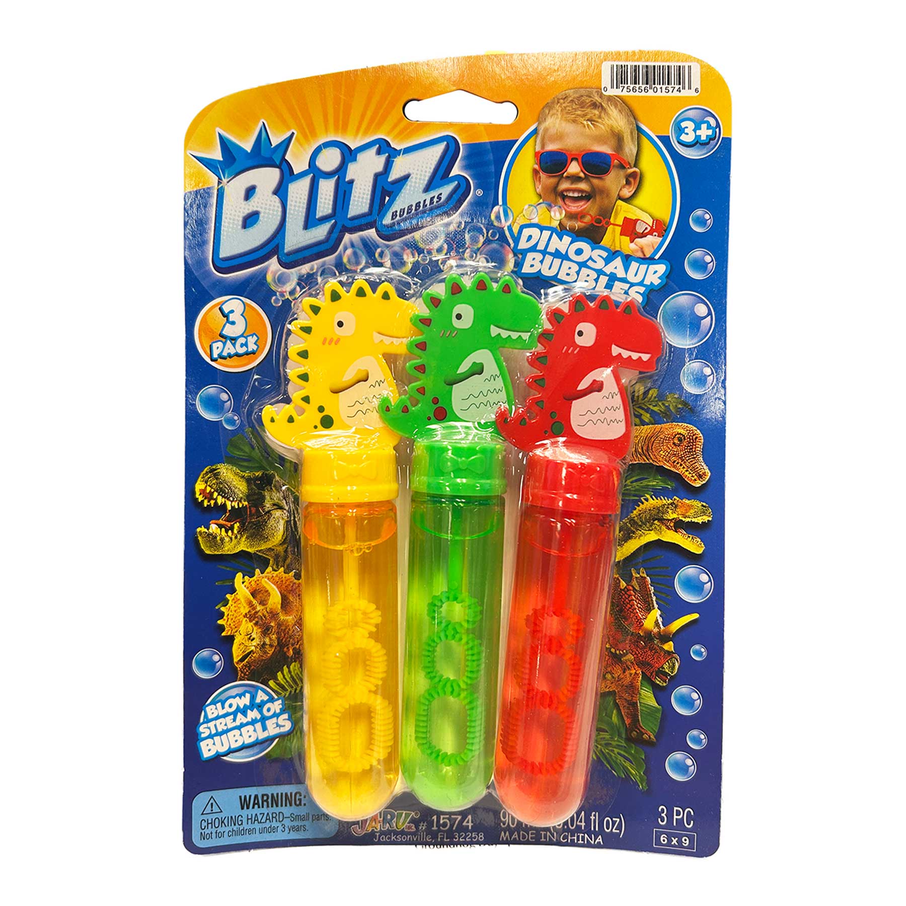 BUBBLES UNICORN/DINO ASST