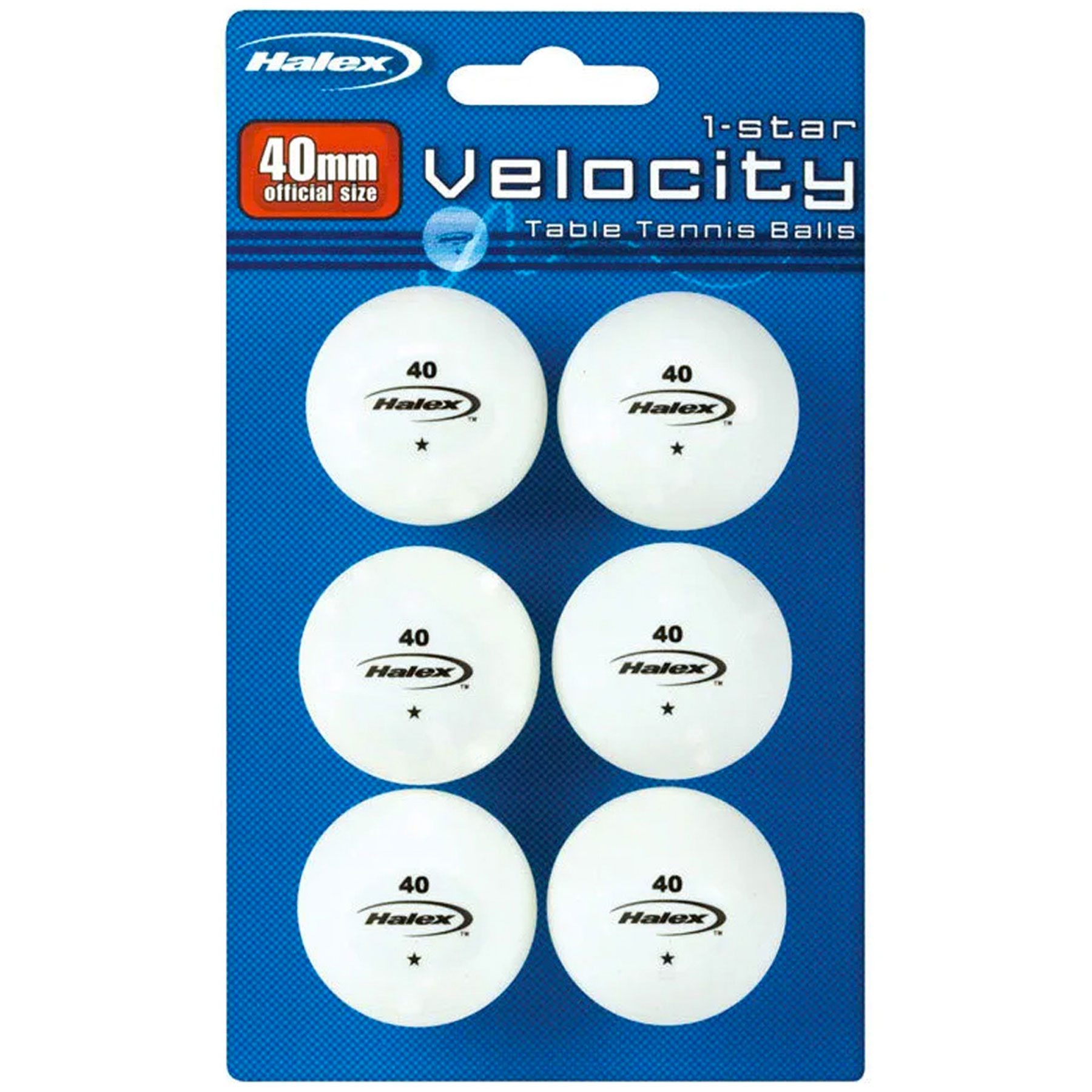 PING PONG BALLS 6PC