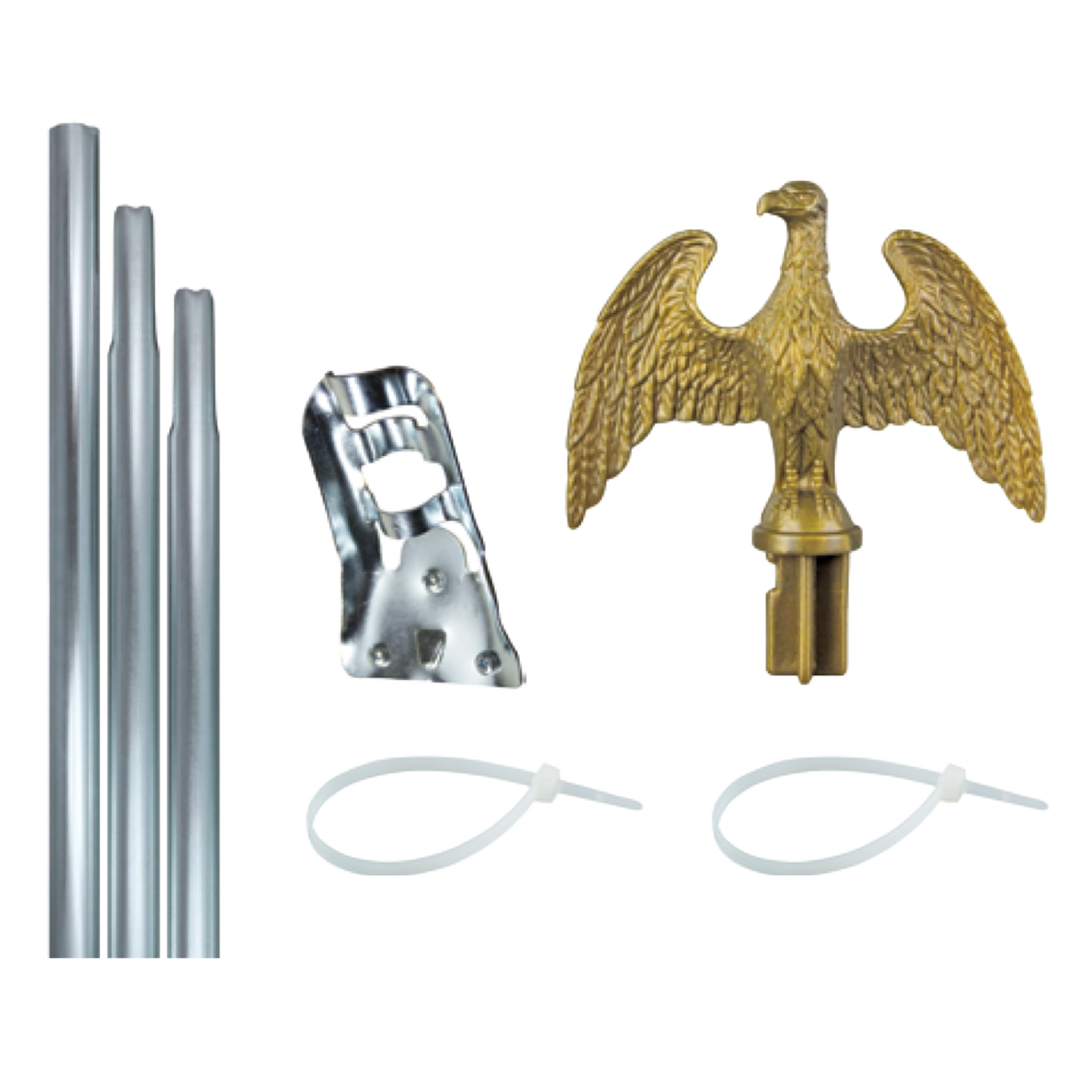 FLAG POLE HOME MOUNT HARDWARE KIT