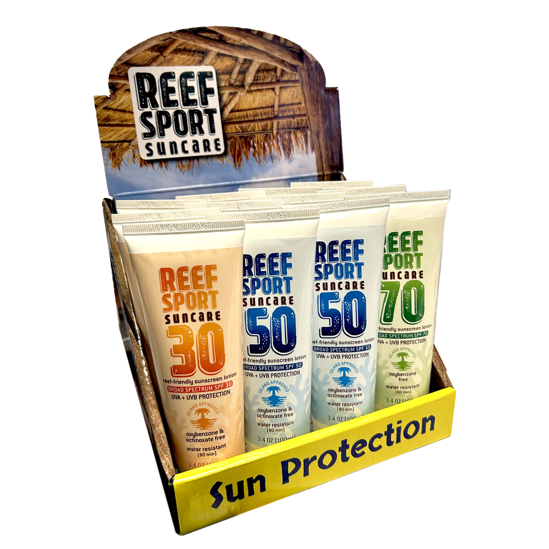 REEF SPORT SUNSCREEN 3.4OZ LOTION 16/CS