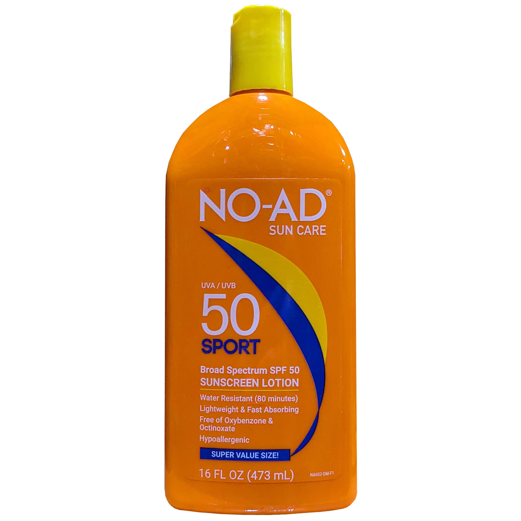 NO-AD LOTION SPF 50 SPORT 16OZ